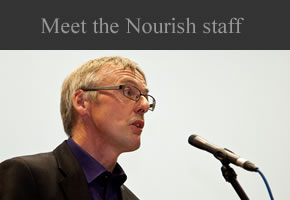 Meet the Nourish Staff subheading image featuring pete Ritchie