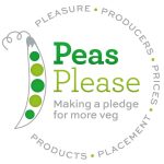 Pease Pleas logo, including the five Ps: Pleasure, Producers, Prices, Placement, Products