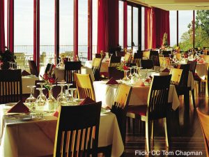 Restaurant tables - click to reach the Compendium