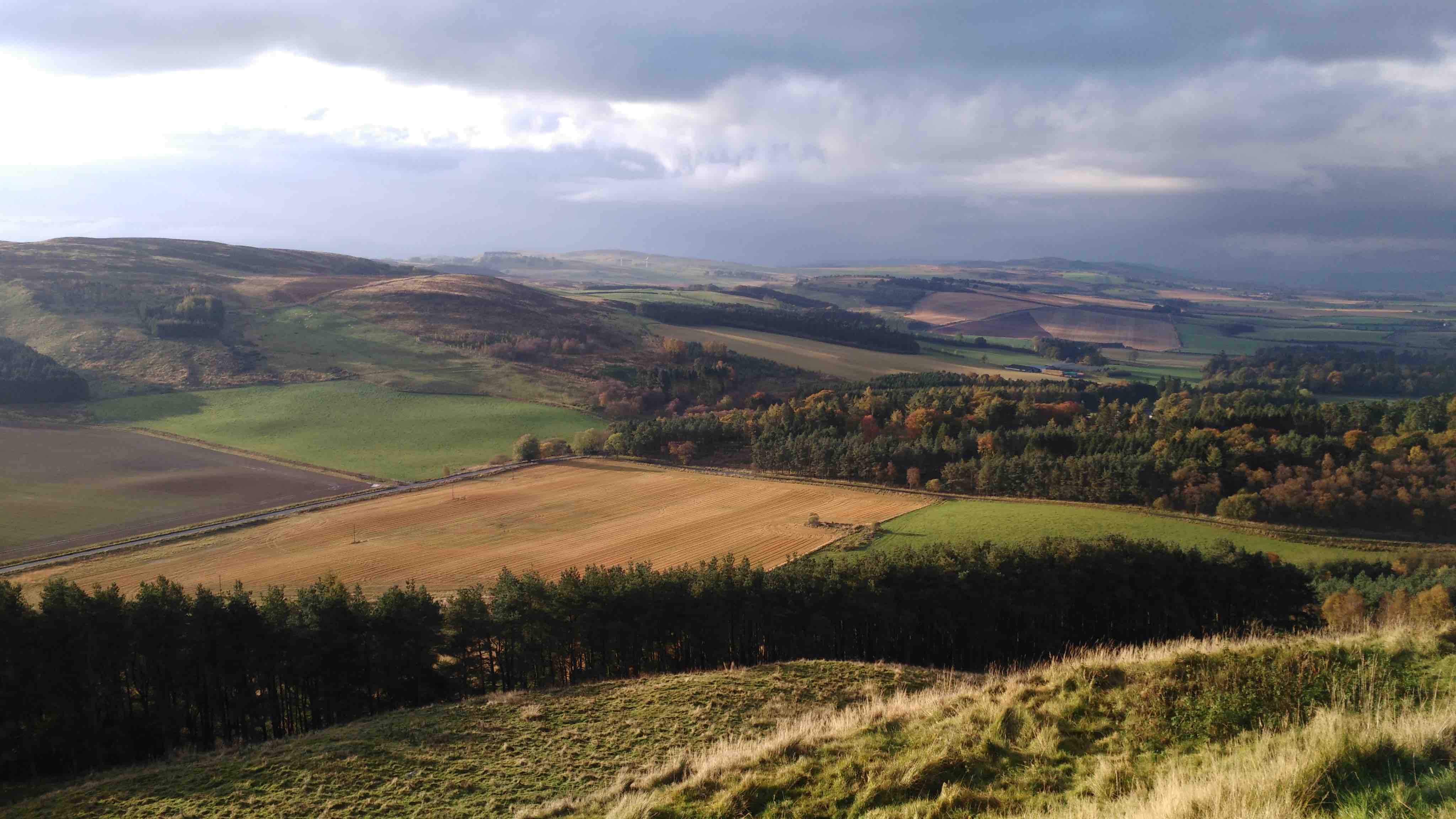 Rural landscape in Perthshire